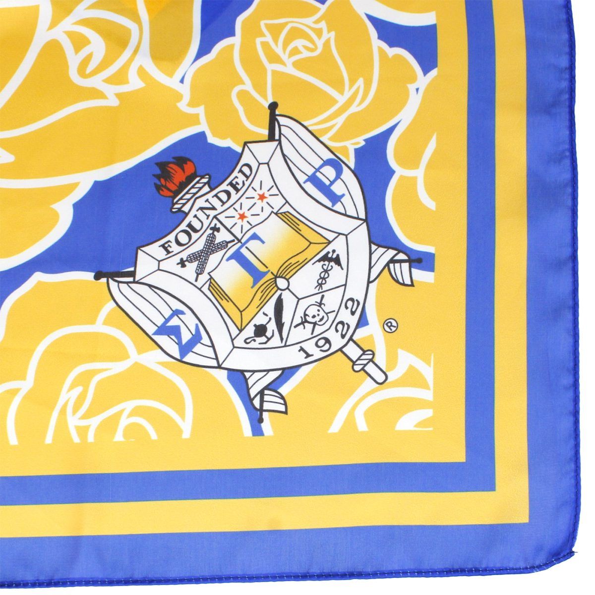 SGRHO Sorority Flower Square Scarf for Women