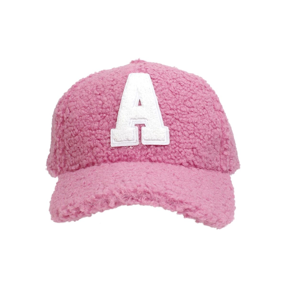 AKA Sorority Pink Sherpa A Patch Baseball Hat